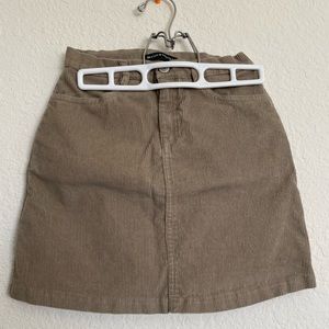 CORDUROY SKIRT